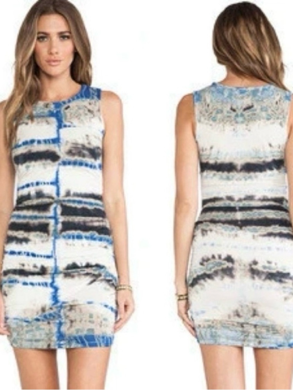 Gypsy05 Bandar Bamboo Shirred Mini dress XS